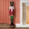 Haute Decor Classic Red and Green Christmas Nutcracker Holiday Decoration for Indoor/Outdoor Use - 37-inch Freestanding Sturdy Resin Construction - Indoor or Outdoor